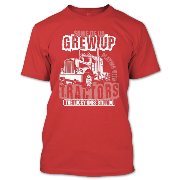 Playing With Tractor T Shirt, Coolest Farmer T Shirt