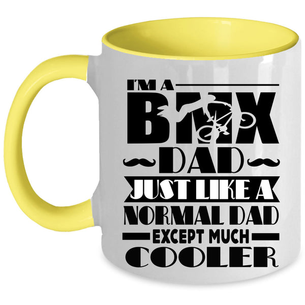 Cool Daddy Coffee Mug, I'm A BMX Dad Accent Mug