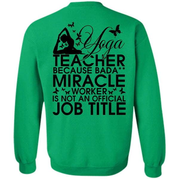 I Love Yoga T Shirt, Yoga Teacher Sweatshirt