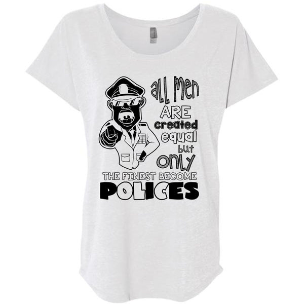 Only The Finest Become Polices T Shirt, I Love Police T Shirt, Awesome T-Shirts
