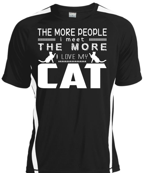 A black t-shirt with the shopify logo