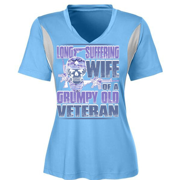 Long Suffering Wife T Shirt, I Love Veteran T Shirt, Awesome T-Shirts