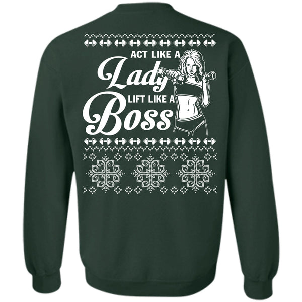 This Girl Loves Christmas T Shirt, I Love Gym Sweatshirt