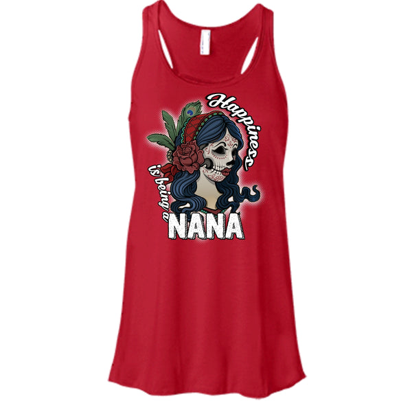Happiness Is Being A Nana T Shirt, Coolest Nana Tank Top