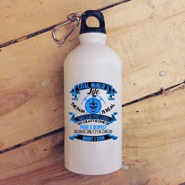 Coal Miner's Life 20 oz Stainless Steel Bottle,Perfect Gift For My Miner Outdoor Sports Water Bottle