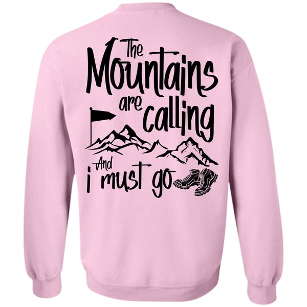 I Love Hiker T Shirt, The Mountains Are Calling Sweatshirt