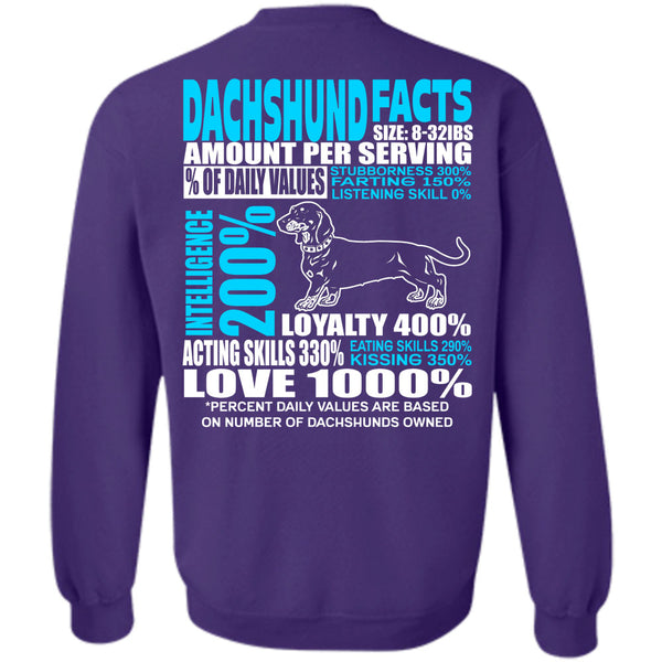 Dachshund Owned T Shirt, I Love Dachshund Sweatshirt