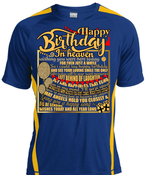 Happy Birthday In Heaven T Shirt, Being A Son T Shirt, Cool Shirt