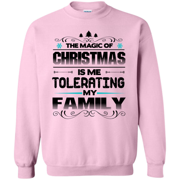 Coolest Merry Christmas T Shirt, The Magic Of Christmas Sweatshirt