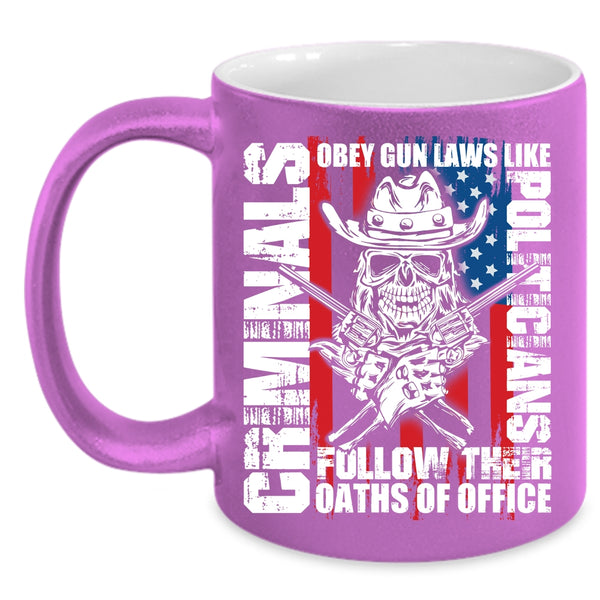 Cool American Flag Coffee Mug, Cool Gift For Policeman Coffee Cup