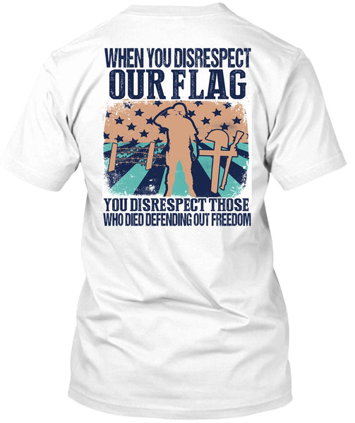 A black t-shirt with the shopify logo