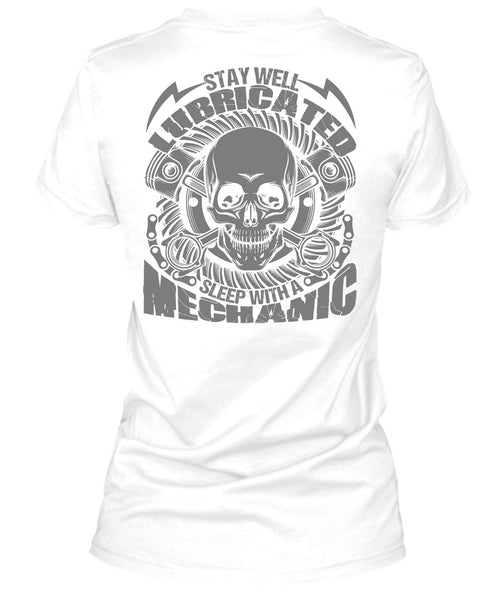 Sleep With A Mechanic T Shirt, I Love Mechanic T Shirt