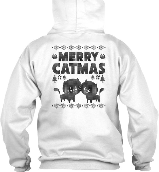 Merry Catmas T Shirt, Noel Christmas T Shirt