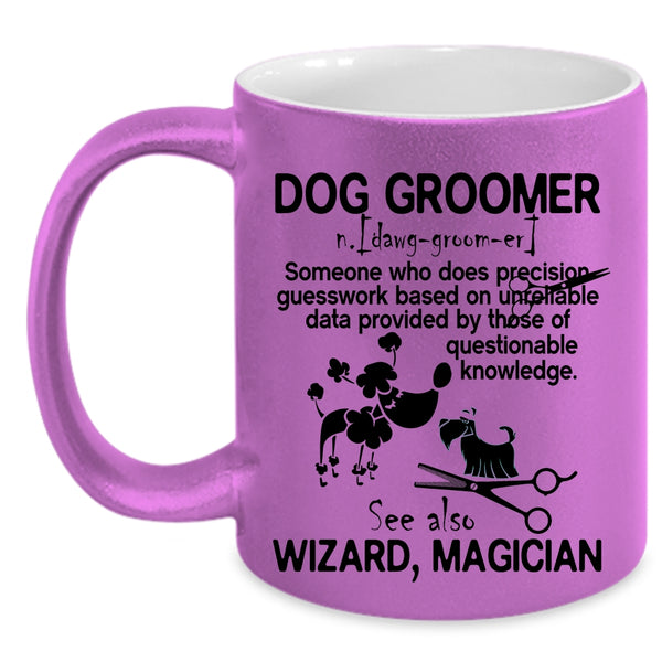 Awesome Dog Groomer Coffee Mug, Dog Groomer Accent Mug