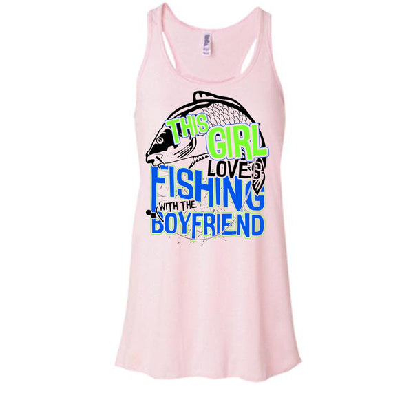 This Girl Loves Fishing T Shirt, Coolest Fishing Tank Top