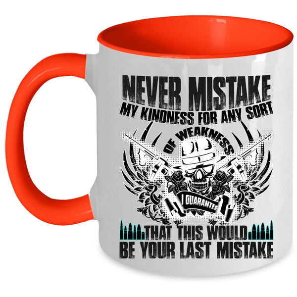 Funny Gift For My Friends Coffee Mug, Awesome Gunner Accent Mug