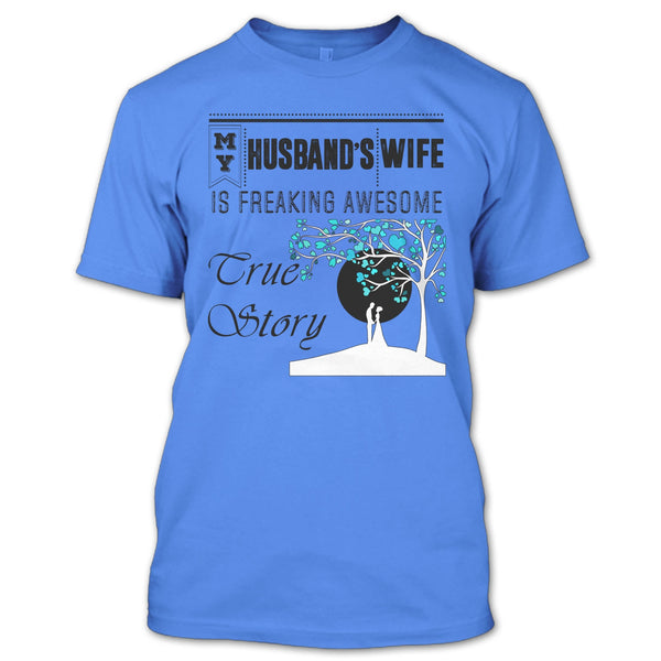 My Husband's Wife T Shirt, Coolest Wife T Shirt
