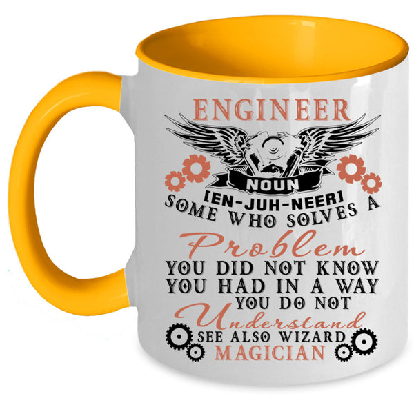 Cool Gift For Engineers Coffee Mug, Engineer Accent Mug