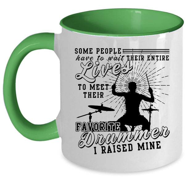 Being A Drummer Coffee Mug, Their Favorite Drummer Accent Mug