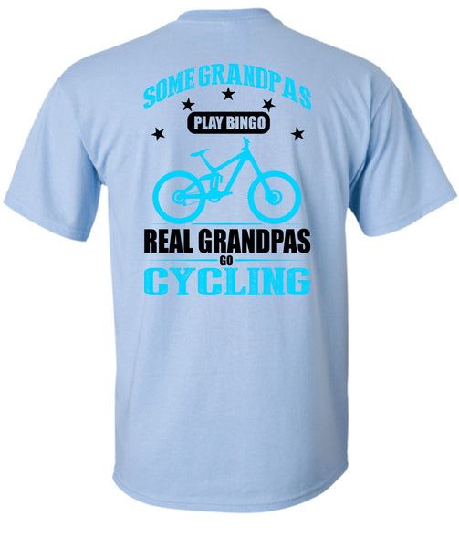 Real Grandpas Go Cycling T Shirt, I Love Biking T Shirt