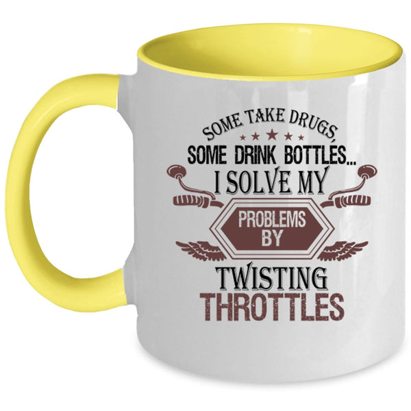 Cool Gift For Biker Coffee Mug, Awesome Motorcycles Accent Mug