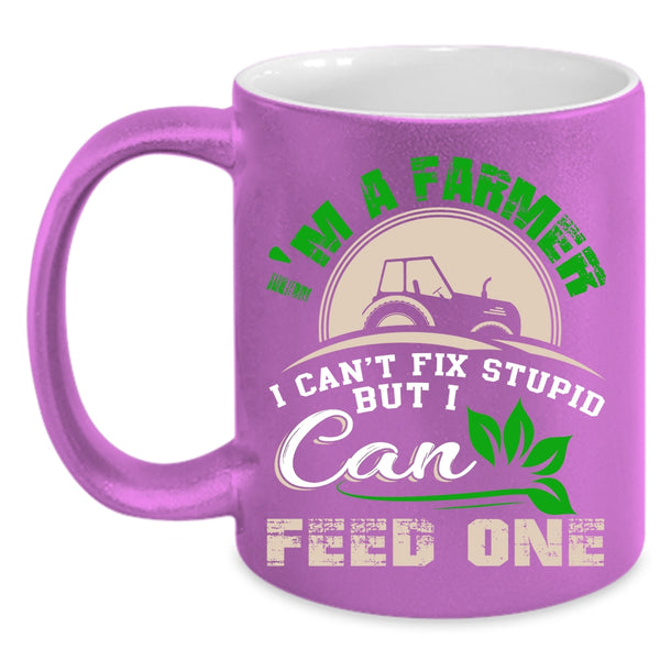I'm A Farmer Coffee Mug, Cute Farmer Coffee Cup
