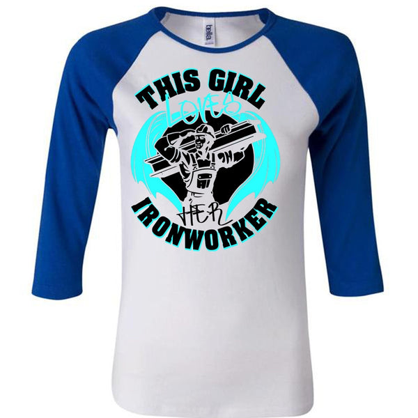 This Girl Loves Her Ironworker T Shirt, I Love Ironworker T Shirt, Awesome T-Shirts