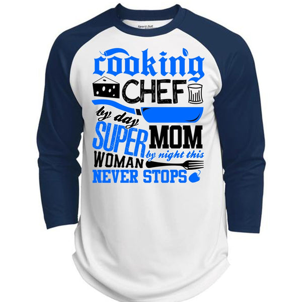 Cooking Chef By Day T Shirt, I Love Chef T Shirt, Awesome T-Shirts  (Polyester Game Baseball Jersey)