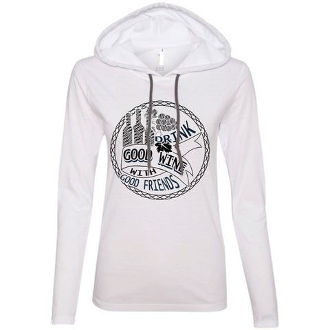 A black t-shirt with the shopify logo