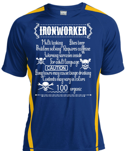 Ironworker Multitasking T Shirt, Likes Beer T Shirt, Cool Shirt