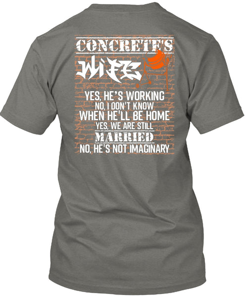 Concrete's Wife T Shirt, We Are Still Married T Shirt