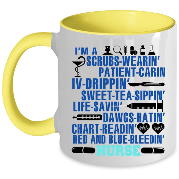 Funny Nurses Coffee Mug, I'm A Nurse Accent Mug