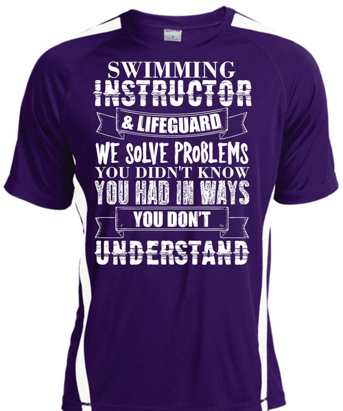 Swimming Instructor T Shirt, Being A Swimmer T Shirt, Cool Shirt