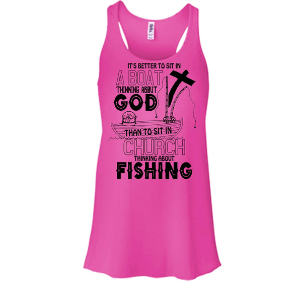 It's Better To Sit In A Boat T Shirt, I Love Fishing T Shirt, Awesome t-shirts