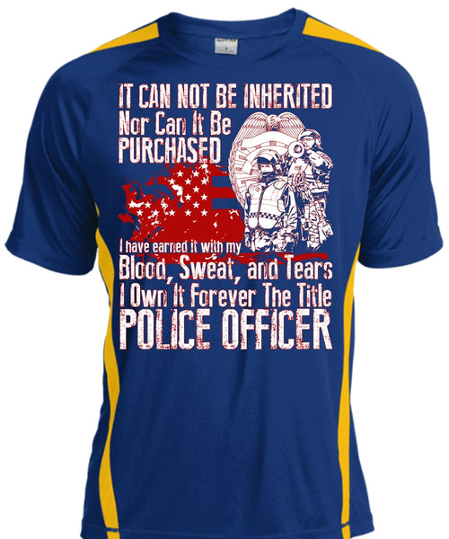 It Forever The Title Police Officer T Shirt, Being A Police T Shirt, Cool Shirt