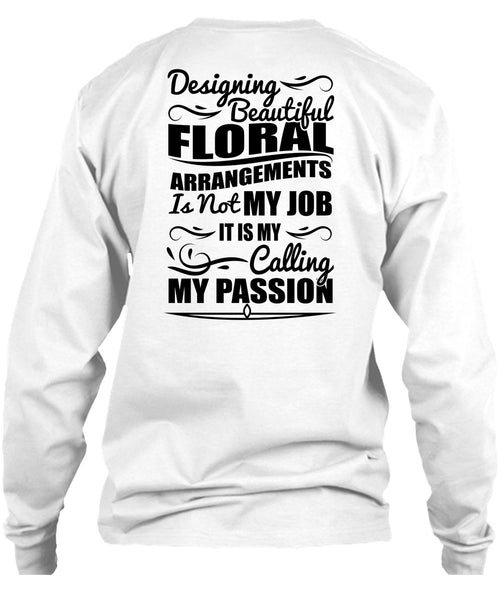 Designing Beautiful Floral T Shirt, I Love Designing T Shirt