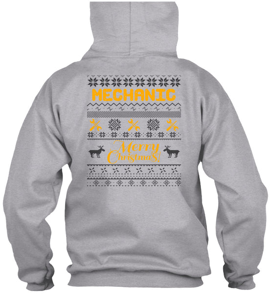 Mechanic Merry Christmas T Shirt, I Love Mechanic T Shirt