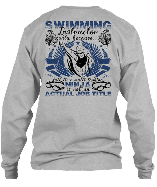 Swimming Instructor T Shirt, I Love Swimming T Shirt