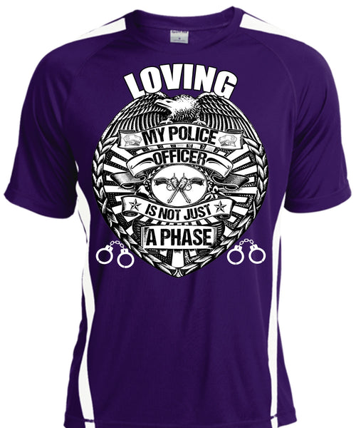 Loving My Police Officer T Shirt, Being A Police T Shirt, Cool Shirt