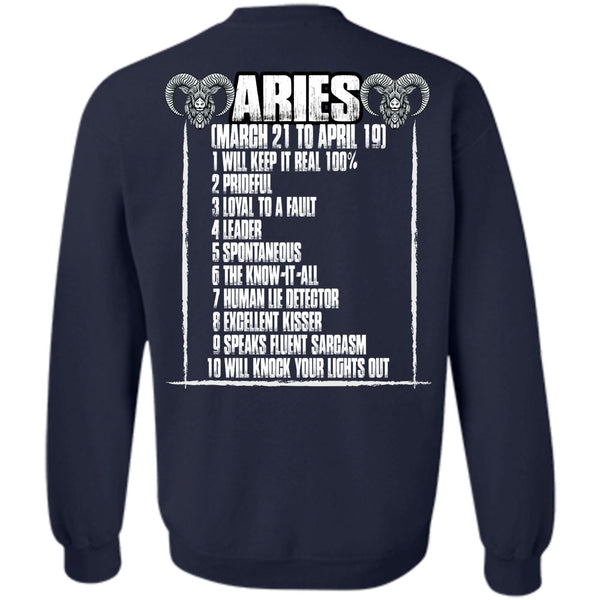 Being An Aries T Shirt, I Love Aries Sweatshirt