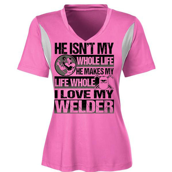 I Love My Welder T Shirt, I Love Welding T Shirt, Awesome T-Shirts