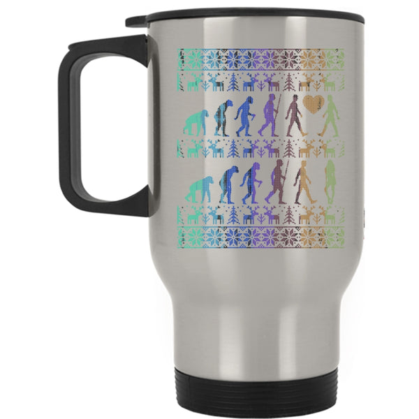 Christmas Gift For Couple Travel Mug, Cute Couple Mug