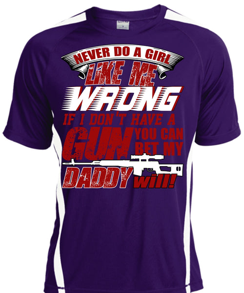 You Can Bet My Daddy Will T Shirt, I Don't Have A Gun T Shirt, Cool Shirt