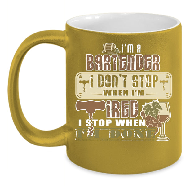 I'm A Bartender Coffee Mug, Cute Gift For Bartenders Coffee Cup