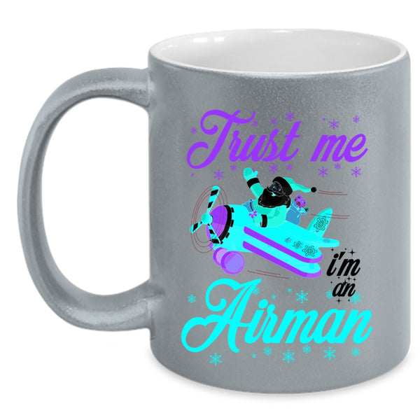Christmas Gift For Airman Coffee Mug, I'm An Airman Accent Mug