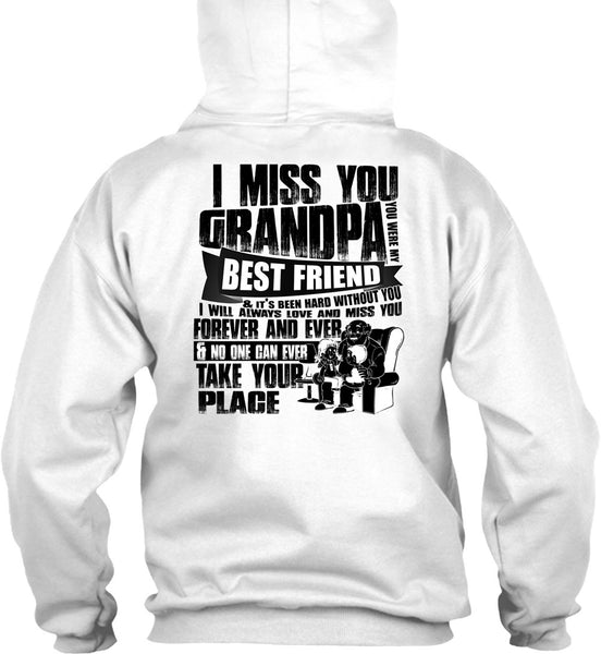 I Miss You Grandpa T Shirt, I Love Grandpa T Shirt
