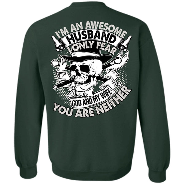 God And My Wife T Shirt, I Love Husband Sweatshirt