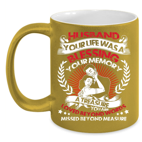 Husband Coffee Mug, You Are Loved Beyond Words Coffee Cup