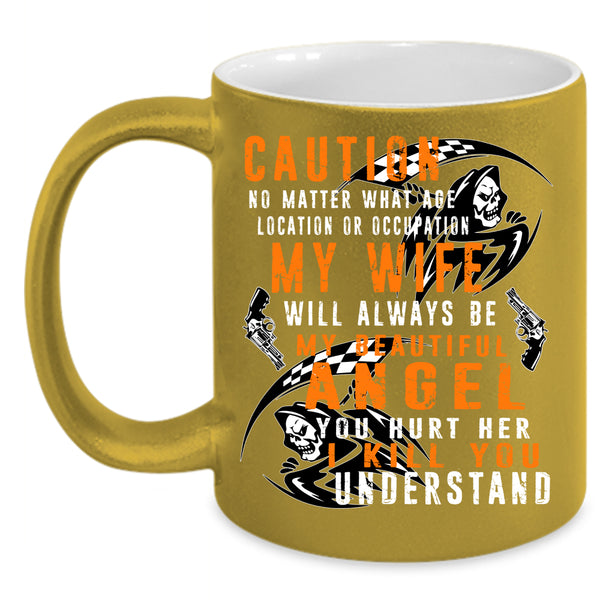 My Wife Coffee Mug, My Beautiful Angel Coffee Cup