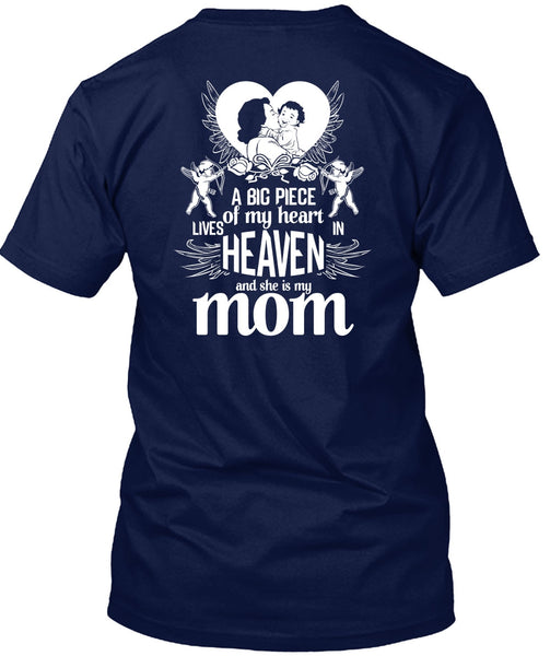She Is My Mom T Shirt, Lives Heaven T Shirt